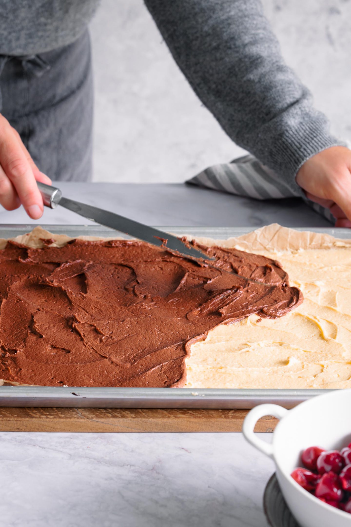 Donauwelle vom Blech – einfach &amp; klassisch wie bei Oma